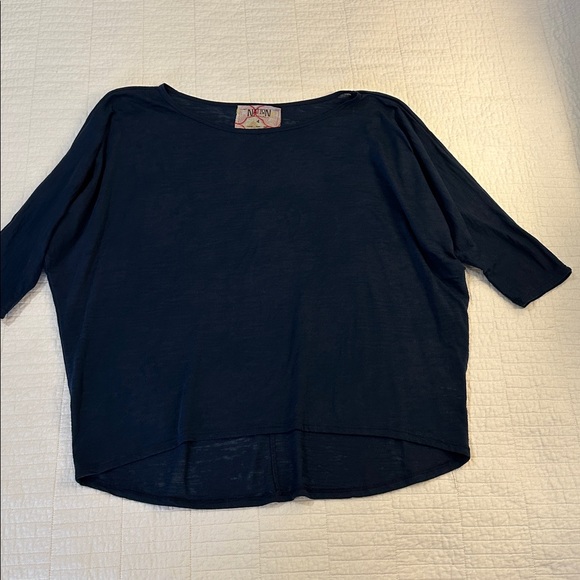 jen mencha Tops - Nation by Jen Mencha sz Large  like new Shirt soft cotton 3/4 sleeve
